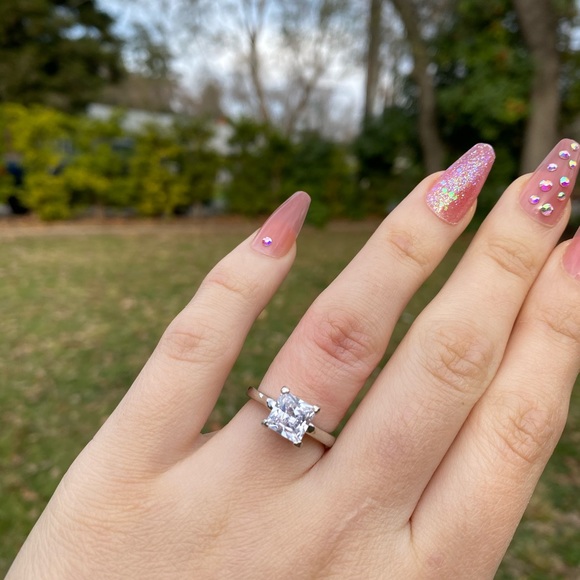 NEW Stamped 925 Silver Classic Ring - Picture 8 of 8